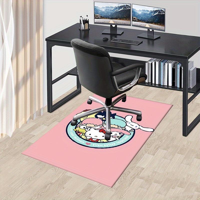 

Office Rug Hello Kitty, Friends Anti-Slip Rug, Machine Washable for Living Room, Bedroom, Office, Multiple Sizes, Bedroom Mat, Decorative Mat, Durable 60cm by 90cm
