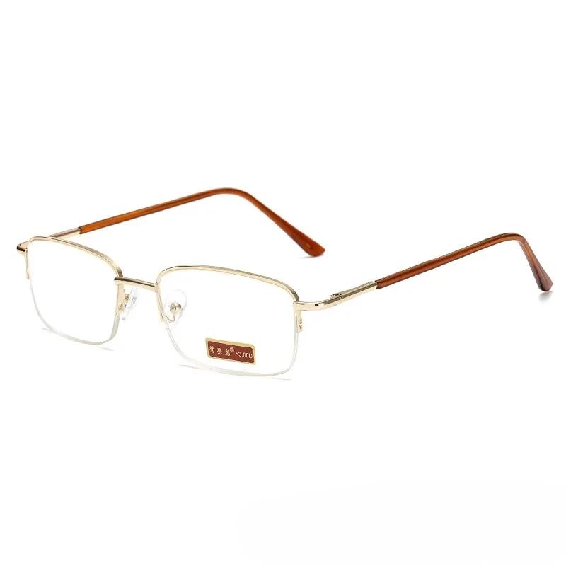 2024 Men Vintage Fashion Reading Glasses Transparent Far Sight Eyeglasses Unisex Square Retro Presbyopic Eyewear Magnification