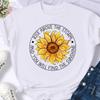 Dames Love Bloemenprint T-shirt Korte Mouw Casual Shirt Europese En Verenigde Staten Stijl Kleding Polyester stof
