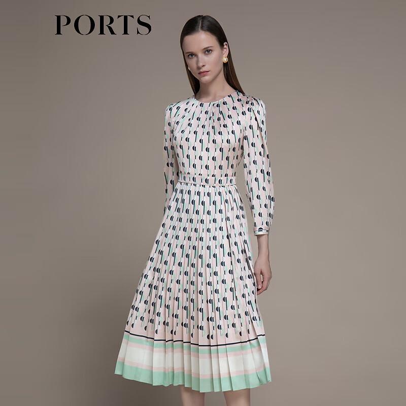 

PORTS Женское платье с принтом Осень/Зима 2021 M