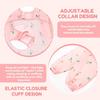Adjustable Neckline Baby Bibs Waterproof Kids Art Smock New Toddler Painting Apron  Baby Feeding