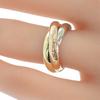 CARTIER  54 ring K18 yellow gold/K18 Pink Gold Women