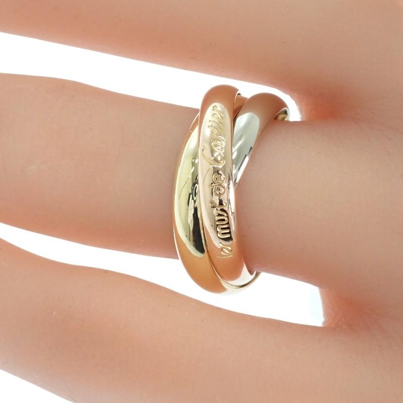 CARTIER  54 ring K18 yellow gold/K18 Pink Gold Women