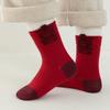 5pairs Breathable Kids Red Socks Creative Blessing Words Socks Zodiac Horse Socks  Spring Festival