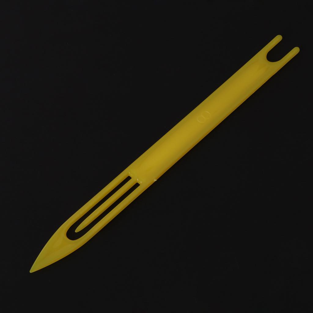 8 Pcs Fishing Net Repair Kit Fishing Netting Needle Shuttles Plastic Cast Net Mending Needle Hand Woven Mending Tool