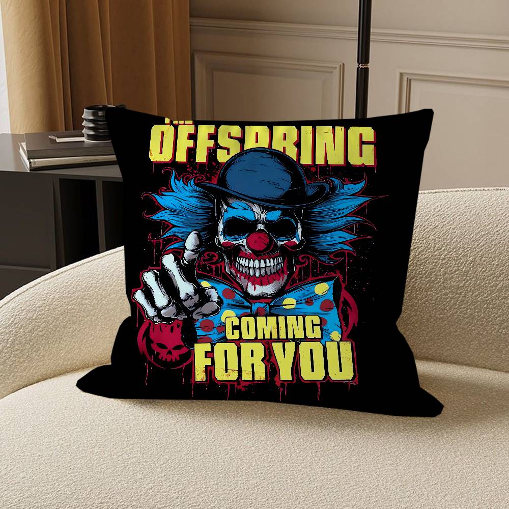 

Панк-рок The Offspring Наволочка для спальни и гостиной, декоративная наволочка для подушки на диван 12x12Inch