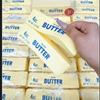 Squishy Simulated Butter Block Squeeze Toy Soft Stress Relief Slow Rising Sensory Fidget Toy For Anxiety Adhd Autism Adult Gift