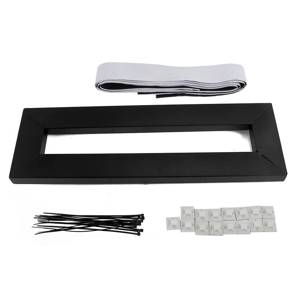 Electric Guitar Effects Bracket with Magic Tape Alloy Effects Pasting Board Professional  Musical Instrument Accessories