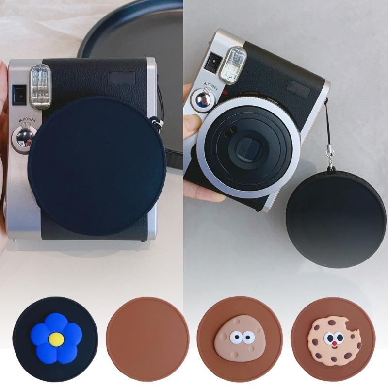 Silicone Lens Caps For 90 Camera With AntiLoss Straps Soft Protective Camera Lens Cover Easy Installation