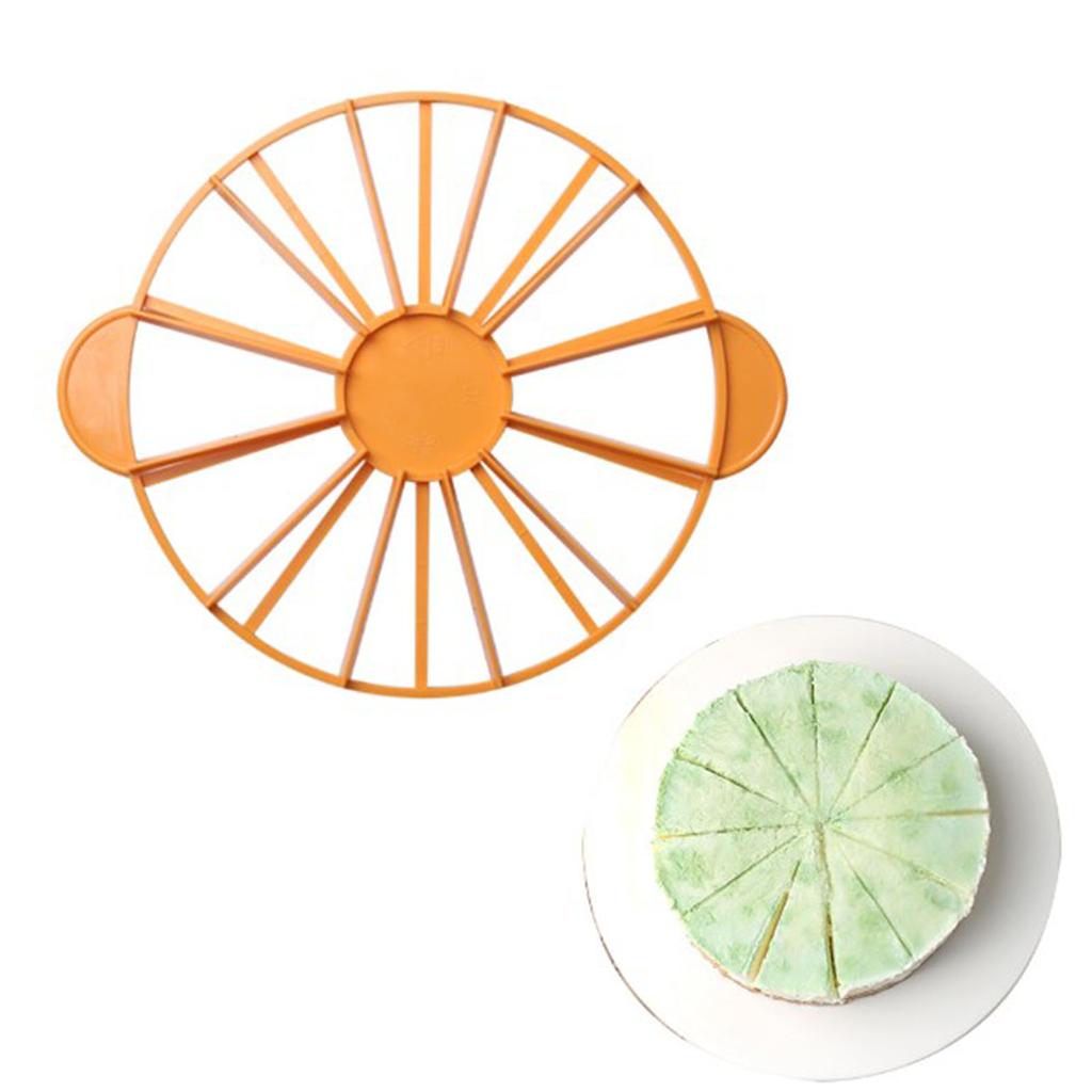 Cake Portion Marker Food Grade Round 10/12 Piece Cake Slice Marker Equal Portion Cutter Bread Cake Divider Baking Tools
