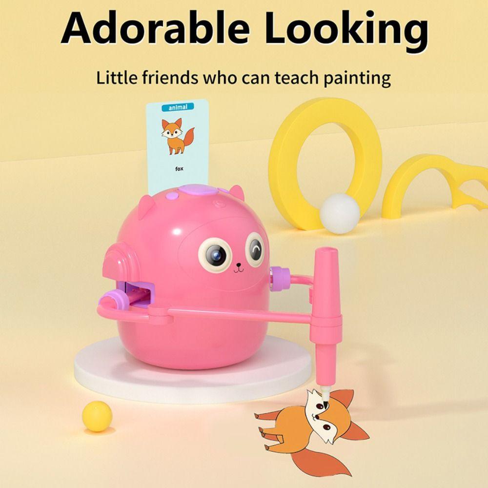 Early Educational Intelligent Painting Robot Automatic Drawing Toy Kids Entertainment