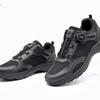 Summer Mesh Automatic Buckle Outdoor Travel Hiking Training Shoes Light and Comfortable Soft Sole Lazy One-pedal Shoes