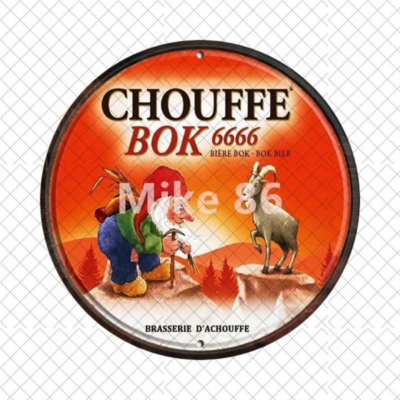 Beer Tin Sign, Metal Wall Decor Plaque 20x20cm