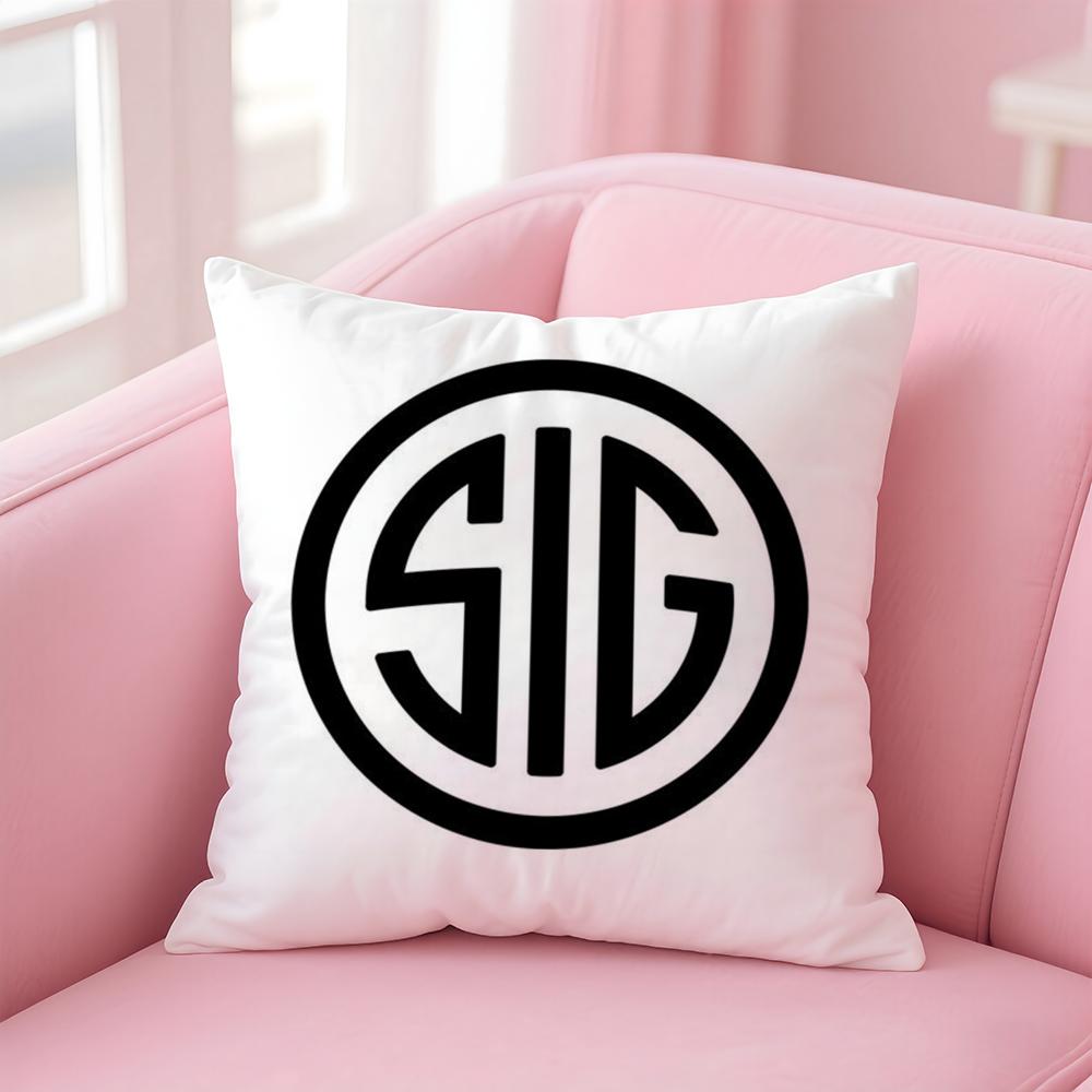 

Brand S-Sig SauerS Cushion Cover Comfortable Reversible Pillow Cover Ideal for Car Sofa Bedroom & Beyond 12x12Inch