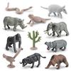 Chameleon Elephant Lion Model Collection Pvc Realistic Figures For Education And Nature Conservation Projects