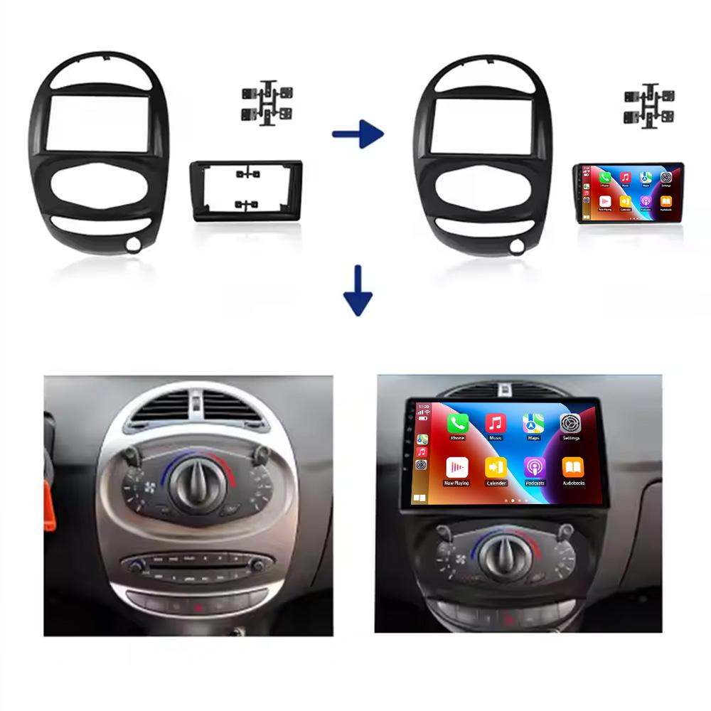 2Din Android Car Radio For CHERY RIICH M1/ X1 2010-2017 2Din Car Stereo GPS Navigation Video Player Carplay Android Auto BT WIFI 4G