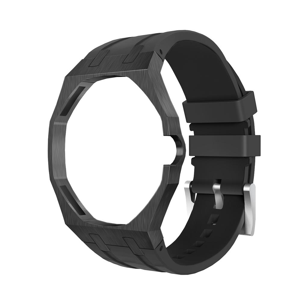 Integrated Luxury Mod Kit for Swatch X AP Royal POP Aluminum Alloy Case+Silicone Strap Pocket Changer To Wristwatch Accessories