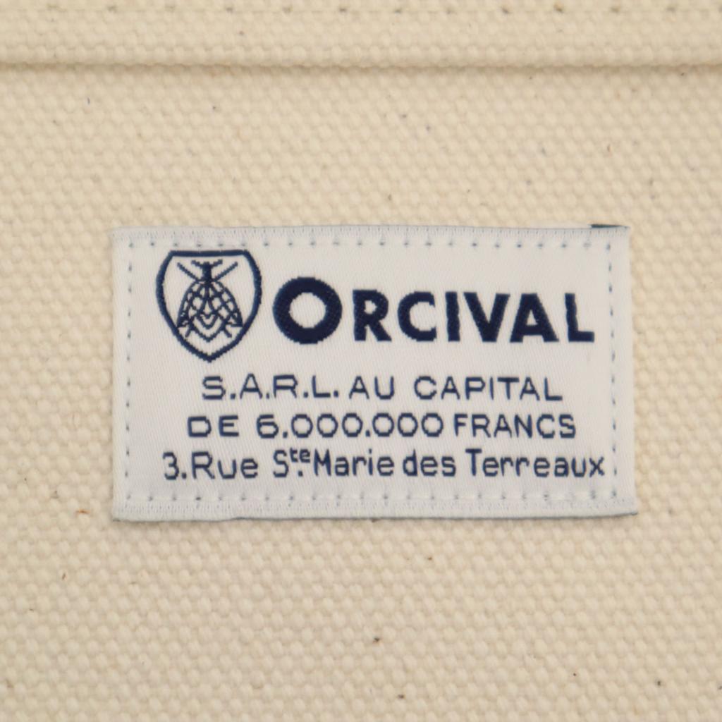 ORCIVAL made in Japan canvas Tote Bag White x beige Women Used