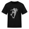 Skater Girl Skateboarding Word Cloud Kid's T-Shirt