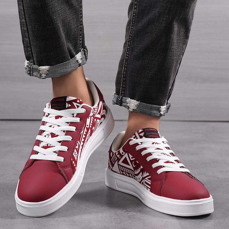 Summer Trend Graffiti Shoes Student Fashion Breathable Tide Shoes Couple Men's and Women's Shoes Canvas Shoes Versatile Casual Board Shoes