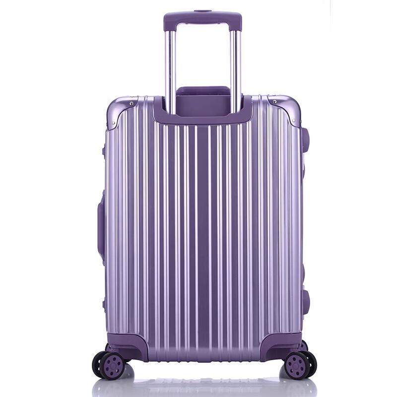 H1510 Aluminum Frame Glossy Spinner Suitcase
