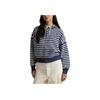 Polo Ralph Lauren Striped Fleece Full-Zip Hoodie Women hoodies WMPOKNINFB20885