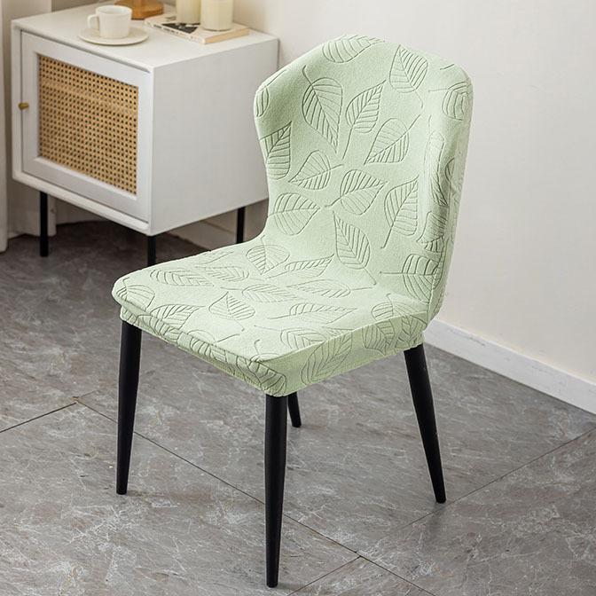 Stretchable Thickened Butterfly Chair All-Season Leaf Pattern Solid Color Chair Cover зелёный 980₽