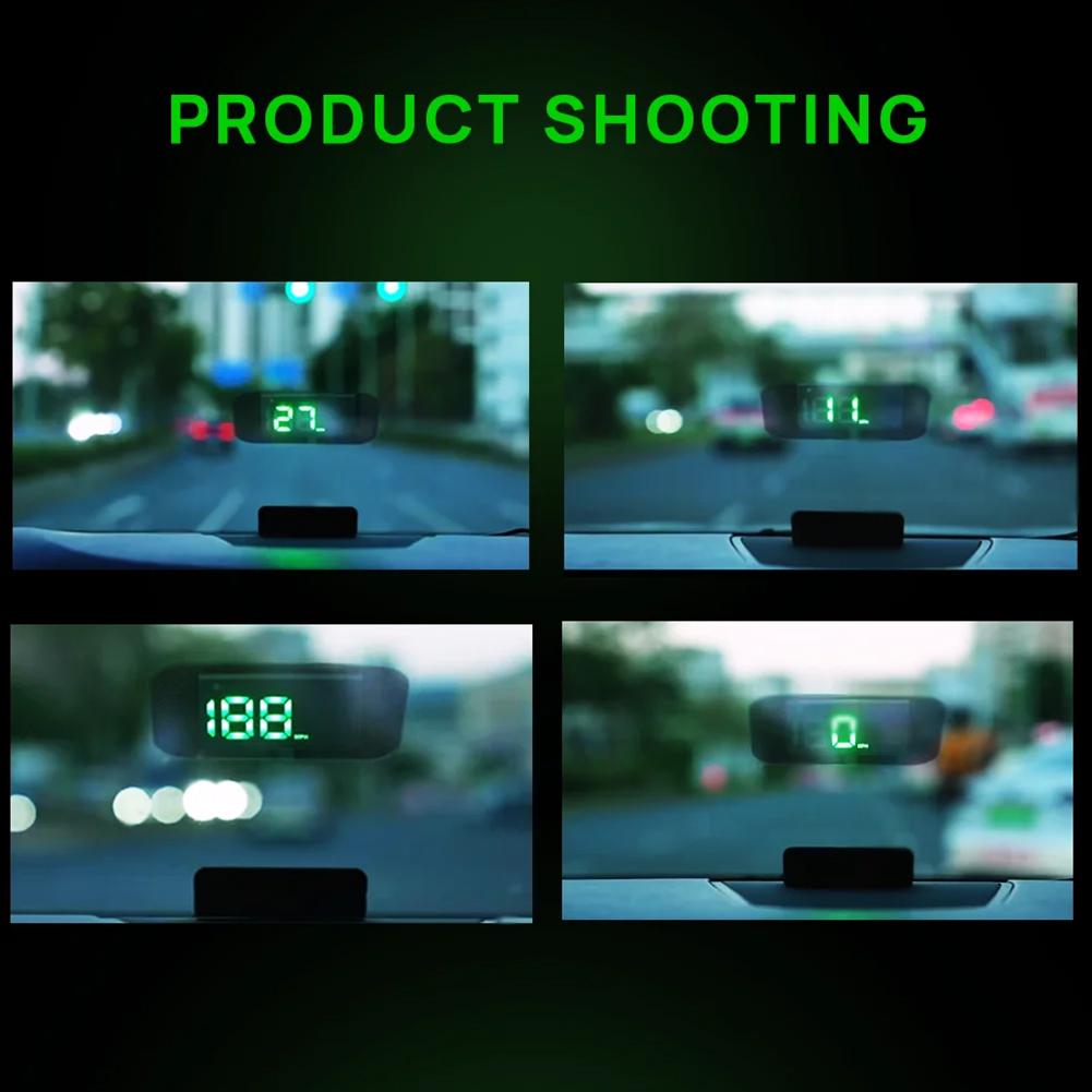 Car HUD Head-up Display GPS Speed Display KMH/MPH For All Car Speedometer Accessories