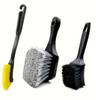 Car Cleaning Kit: Tire & Wheel Brush, Car Wash Tools, Wiping Cloth, Floor Mat Brush