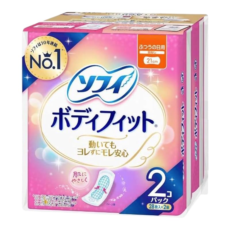 

Sophie body fit ordinary daily use No wings 21cm 28 sheets x 2 packs