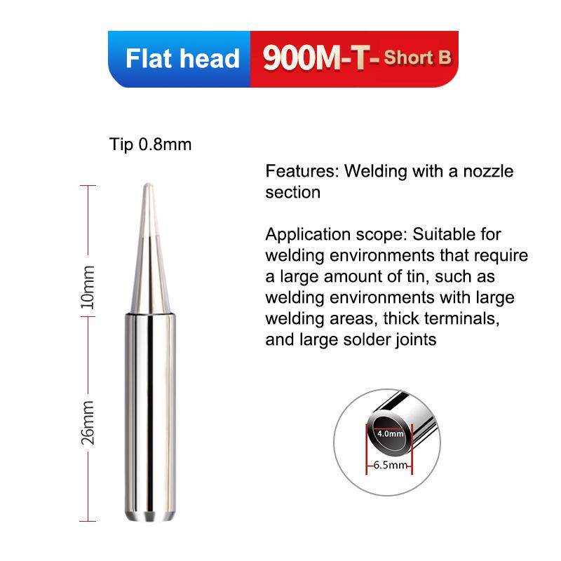 1Set Soldering Iron Tips Replacement Kit Internal Heating Constant Temperature Electric Soldering Iron Tip Soldering Irons Tools