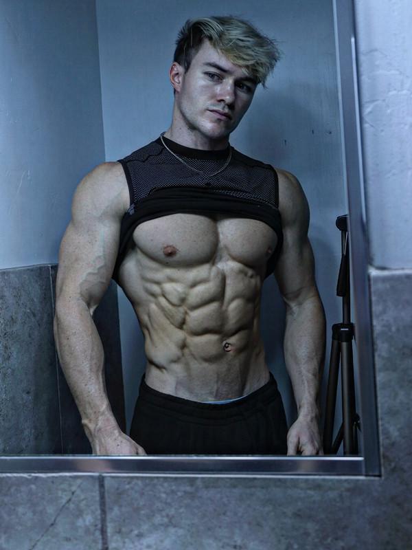 American Style Muscle Fitness Tank Top - Breathable Sleeveless Sportswear