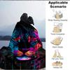 1pc Neon Leopard Print Blanket Lightweight Flannel Blanket Throw Blanket For Sofa, Bed, Travel, Camping, Livingroom, Office Yy251015154