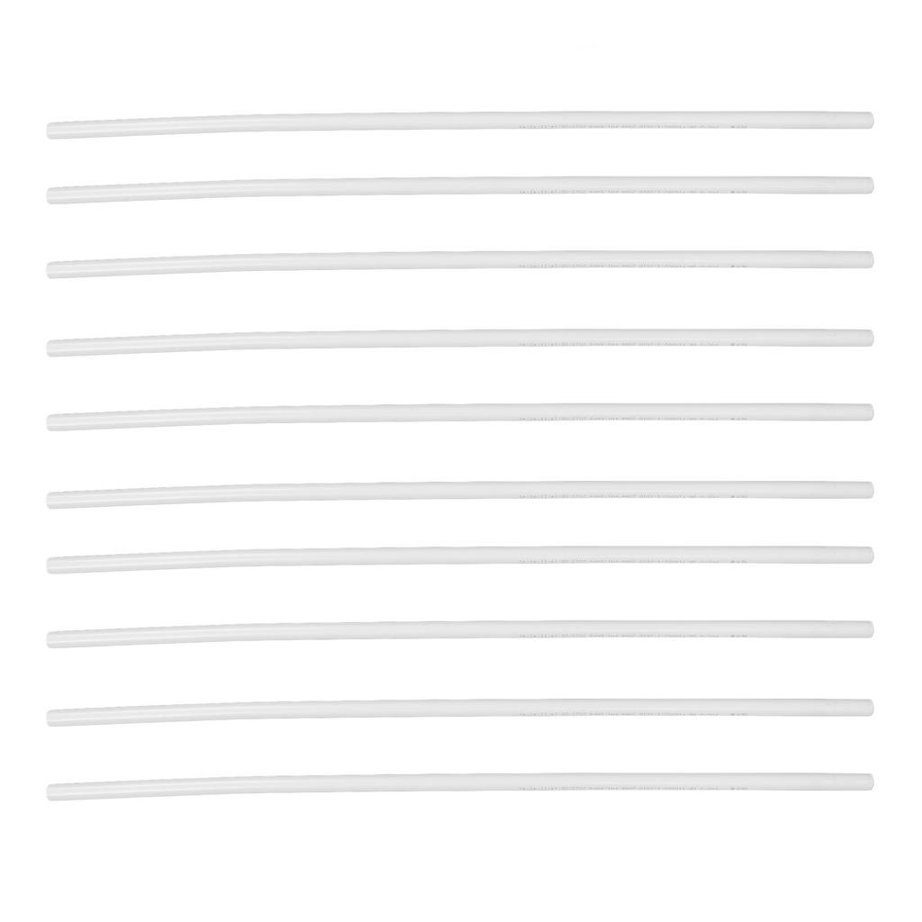 10 Pcs PVC Pipe 1m Length Pure White UV Proof Furniture Grade PVC Pipe for DIY Projects Home Garden Greenhouse