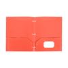 Three- Two-Pocket Document Folder with Storage Pockets for Organization