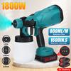 88vf 800ml Electric Spray Guns 18V Rechargeable Spray Guns Applicator DIY Home Crafts With 3 Nozzles 120W