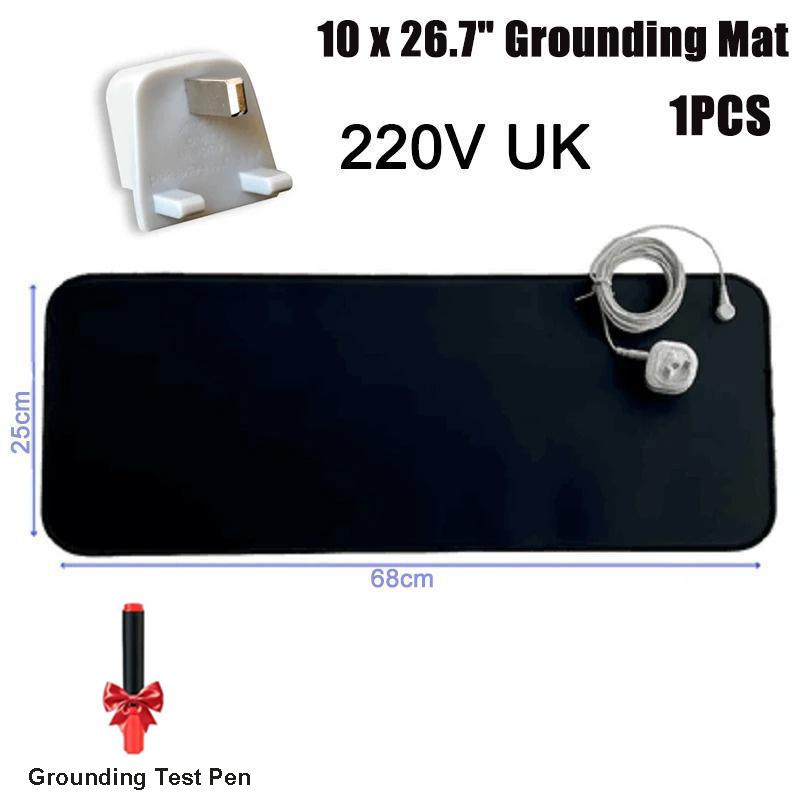 Erdungsmatte für Füße 3 mm verdickt Erdungs-Pad verbessert Schlaf Schmerzlinderung Entzündung reduziert Angst für die Arbeit