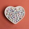 50pcs 7.5mm Acrylic Star Bead Straight For DIY Earrings Necklace Bracelet Jewelry Making