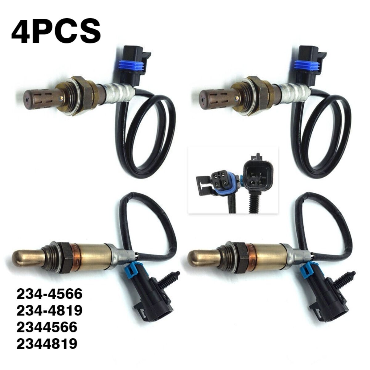 

Oxygen sensors compatible with 234-4566, 234-4819; 2344566; 2344819,4pcs