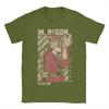 Men's M.Bison Streets Fighters T Shirts Game Pure Cotton Clothing Funny Short Sleeve Round Neck Tees Plus Size T-Shirt