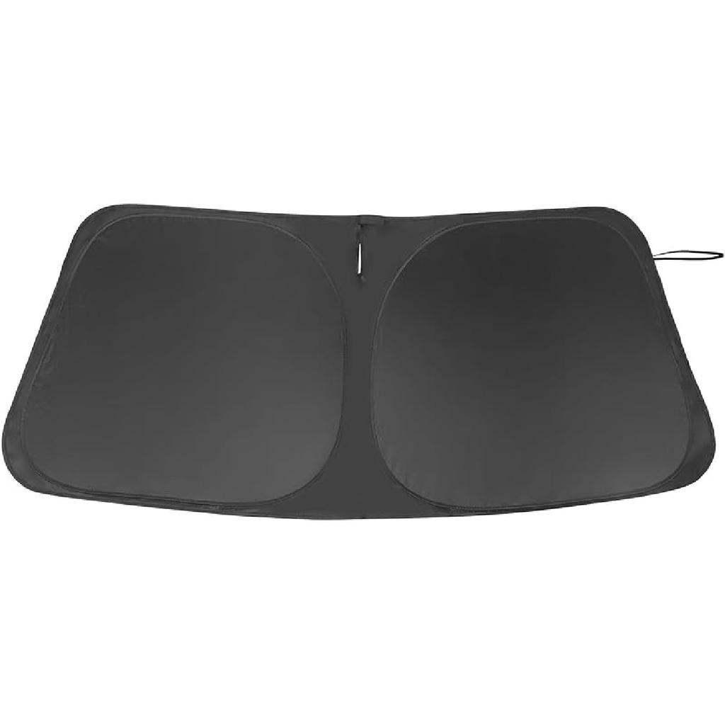 TINGLU Sun Shade For Tesla Model X Tesla X 2016-2024 2025 Accessories Windshield Sun Shade Window Shade UV Rays Protection Sun Visor Cover With