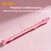 Sondery Sopranino Recorder German Style ABS Resin Beginner-Friendly Plastic Body Portable Pouch with Fingering Chart
