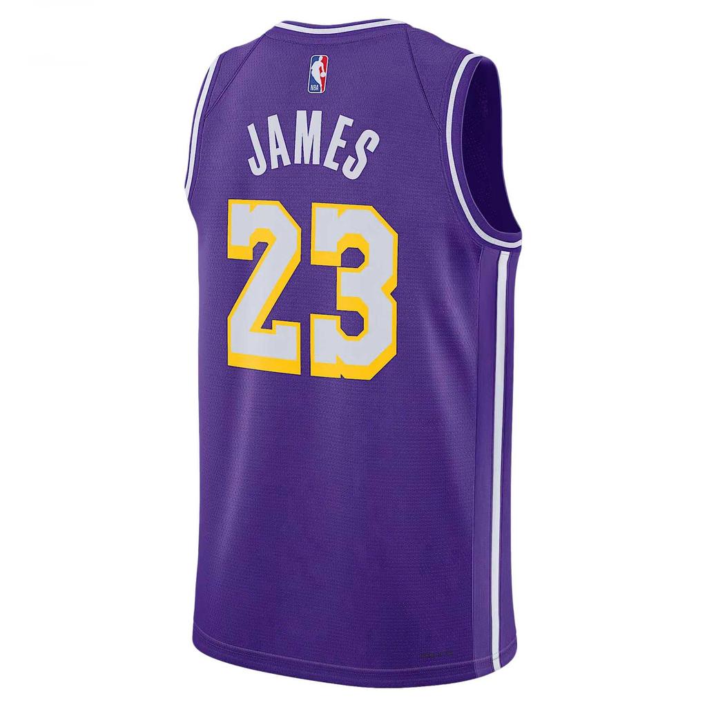 Nike LeBron James NBA Sleeveless Breathable Crew Neck Basketball Jersey Men jersey HM4877-504