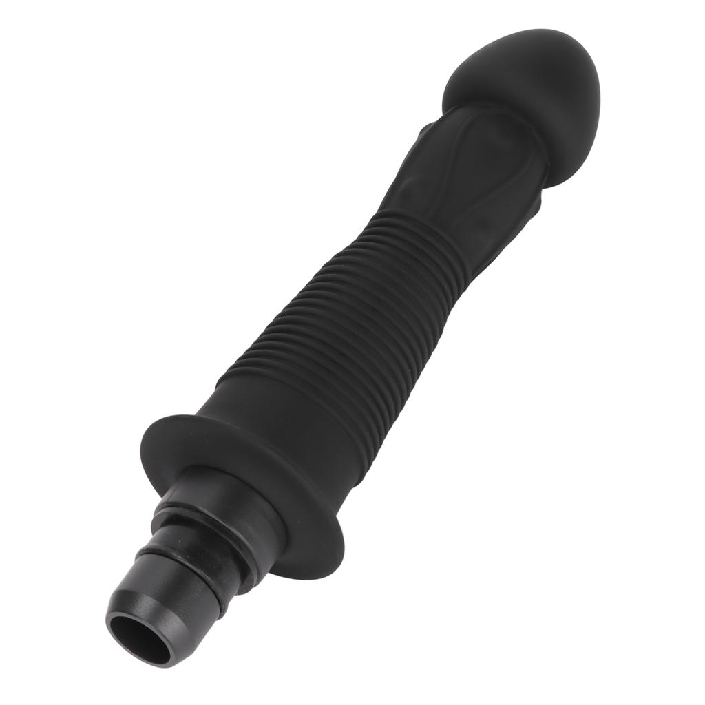 Deep Tissue Massager Head Soft Silicone Replaceable Head Attachment for Muscle Massager Black 0.7in