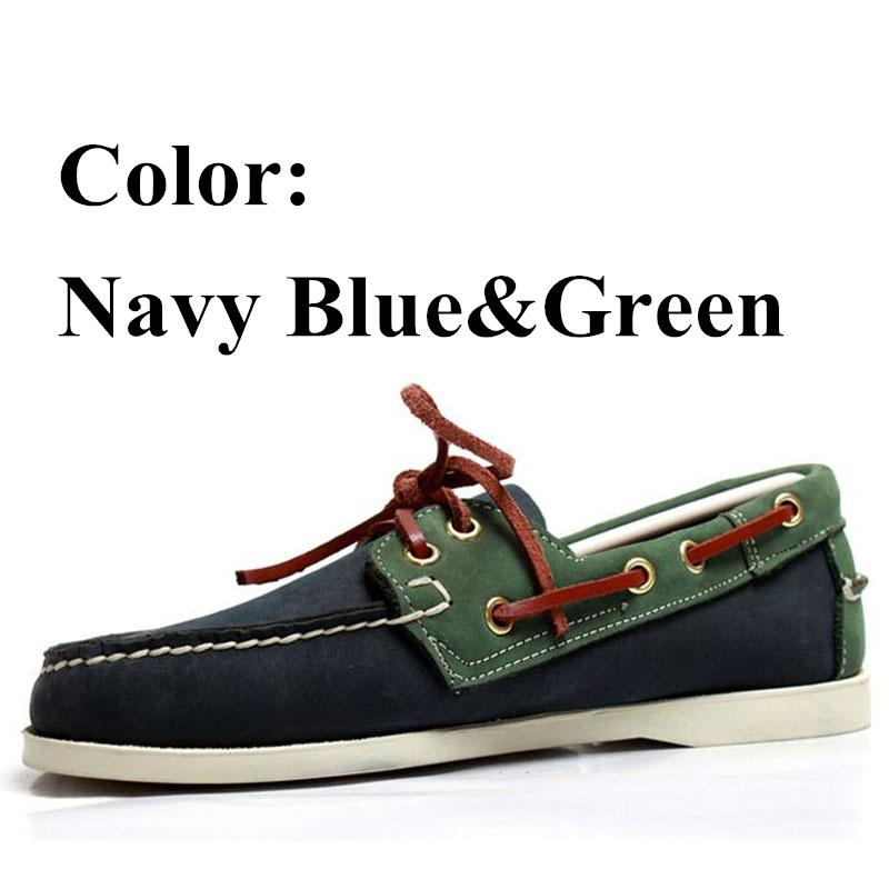 Docksides Klassische Bootsschuhe für Herren und Damen aus echtem Leder, Übergröße, Marineblau, Schwarz, Braun, Marke, flache Halbschuhe, A047