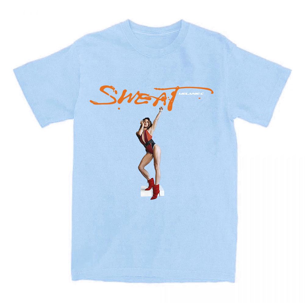 Print Clothes Melanie C Sweat Album Printing T-shirt Unisex Streetwear Cotton Short Sleeve Loose Tshirts Graphic Clothing