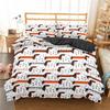 3D Print Pug Bedroom Set Bedclothes Bed Set 2/3pcs Duvet Cover Pillowcases Full Kids Twini Size Dekbedovertrek Katoen Quilt Set