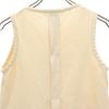 S Max Mara No Sleeve One Piece 42 Beige Women Used