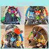 Baby Unicorn Teething Toy With Plush Material For Car Seat And Crib Decor