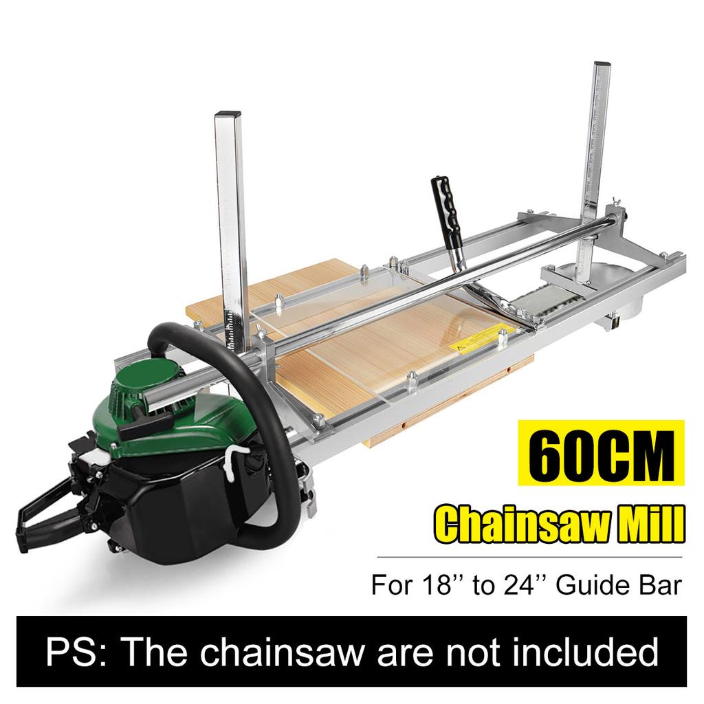 Buy 60cm Portable Chainsaw Mill Planking Milling From 14" To 24" Guide Bar Planking Lumber